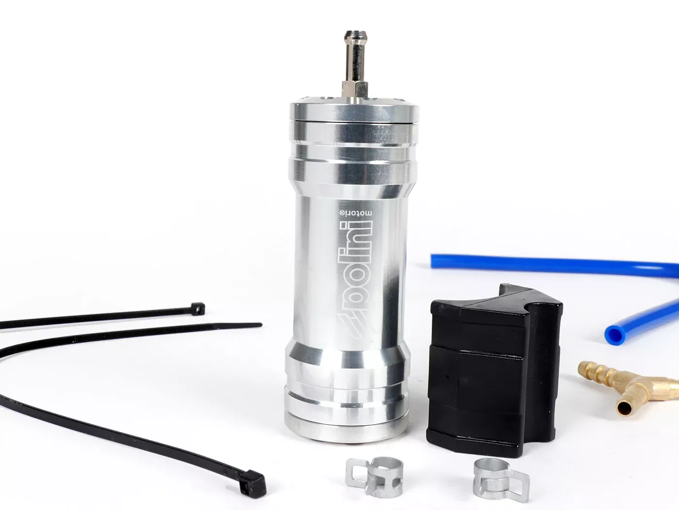 Brandstofcompensator Boostfles Polini CNC Chroom