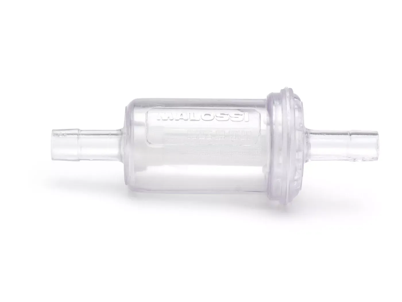Brandstoffilter Malossi Transparant, ø=8mm  Aansluitbreedte