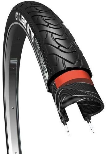 Buitenband CST Otis 28 x 1 3/8- 37-622 mm Zwart Met Reflectie
