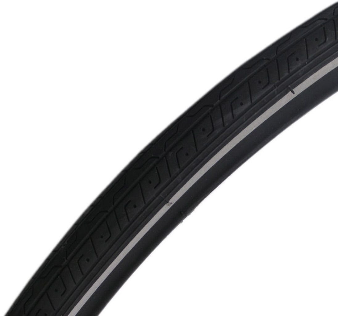 Buitenband Deli Tire 27 x 1¼- 32-630 Zwart Met Reflectie