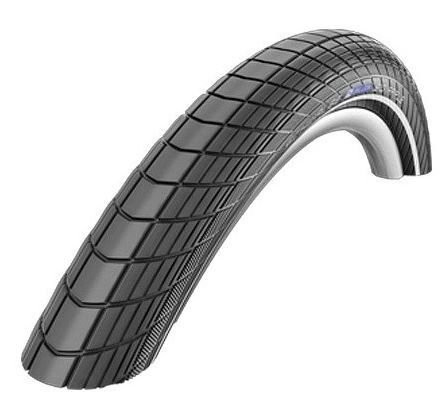 Buitenband Schwalbe Big Apple RaceGuard 20 x 2.00-50-406 mm Zwart Met Reflectie