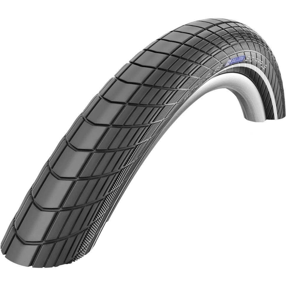 Buitenband Schwalbe Big Apple RaceGuard 28 x 2.00-50-622mm Zwart Met Reflectie