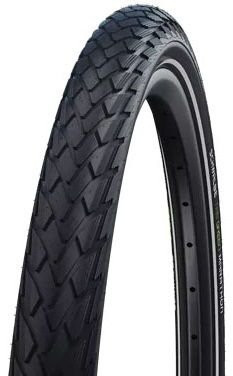 Buitenband Schwalbe Green Marathon GreenGuard 28 x 1.25-32-622mm Zwart Met Reflectie