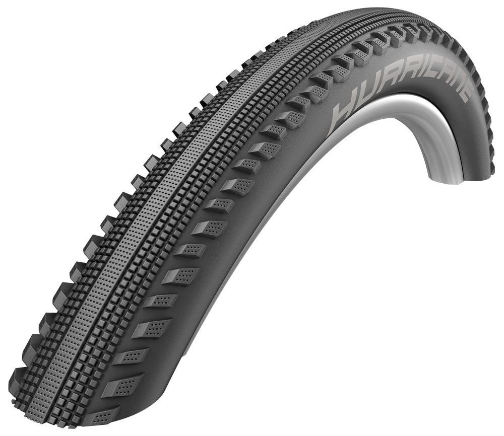 Buitenband Schwalbe Hurricane RaceGuard 26 x 2.10- 54-559 Zwart Met Reflectie