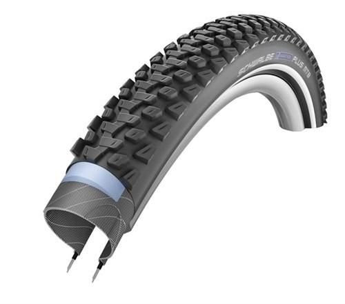 Buitenband Schwalbe Marathon Plus MTB SmartGuard 27.5 x 2.25-57-584 Zwart Met Reflectie