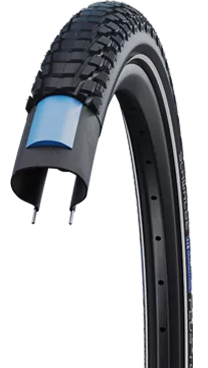 Buitenband Schwalbe Marathon Plus SmartGuard 28 x 1.75-47-622mm Zwart Met Reflectie