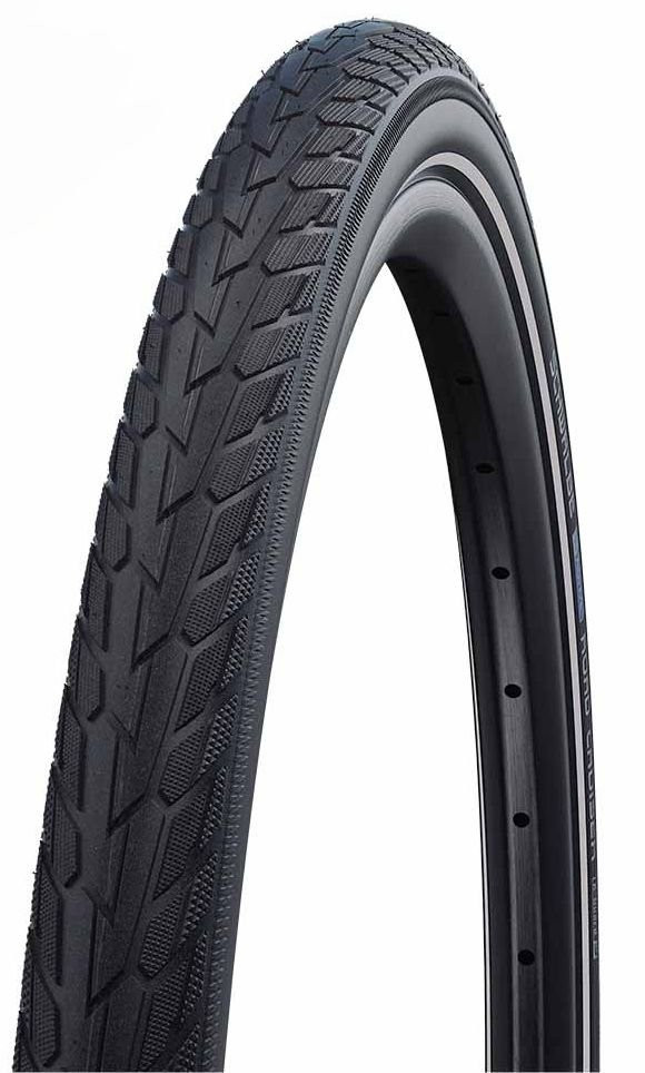 Buitenband Schwalbe Road Cruiser K-Guard 20 x1.75-47-406 Zwart Met Reflectie