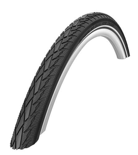 Buitenband Schwalbe Road Cruiser K-Guard 24 x 1.75-47-507 Zwart Met Reflectie