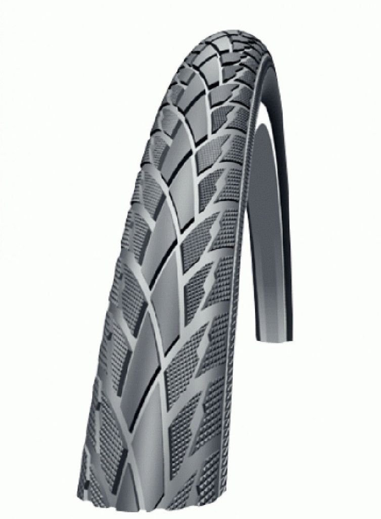 Buitenband Schwalbe Road Cruiser K-Guard 26 x 1.75-47-559 mm Zwart Met Reflectie