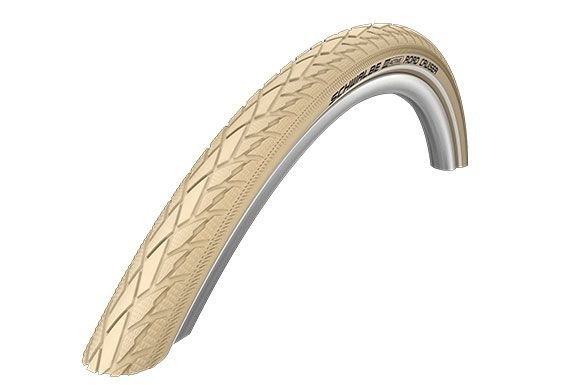 Buitenband Schwalbe Road Cruiser K-Guard 28 x 1.60-42-622 mm Créme Met Reflectie
