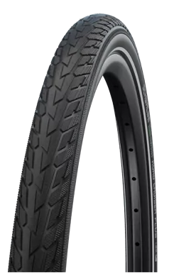 Buitenband Schwalbe Road Cruiser Plus PunctureGuard 28 x1.75-47-622 Zwart Met Reflectie
