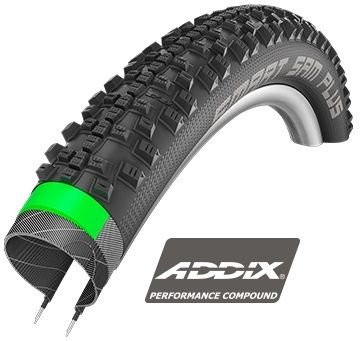 Buitenband Schwalbe Smart Sam Plus DD GreenGuard 29 x 2.10- 54-622 mm Zwart