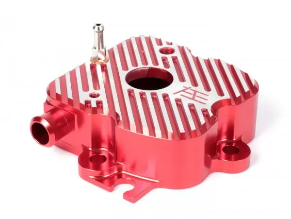 buitenste cilinderkop v1.1  heikotuning rood 45 geslepen piaggio 125 180 cc 2 takt lc