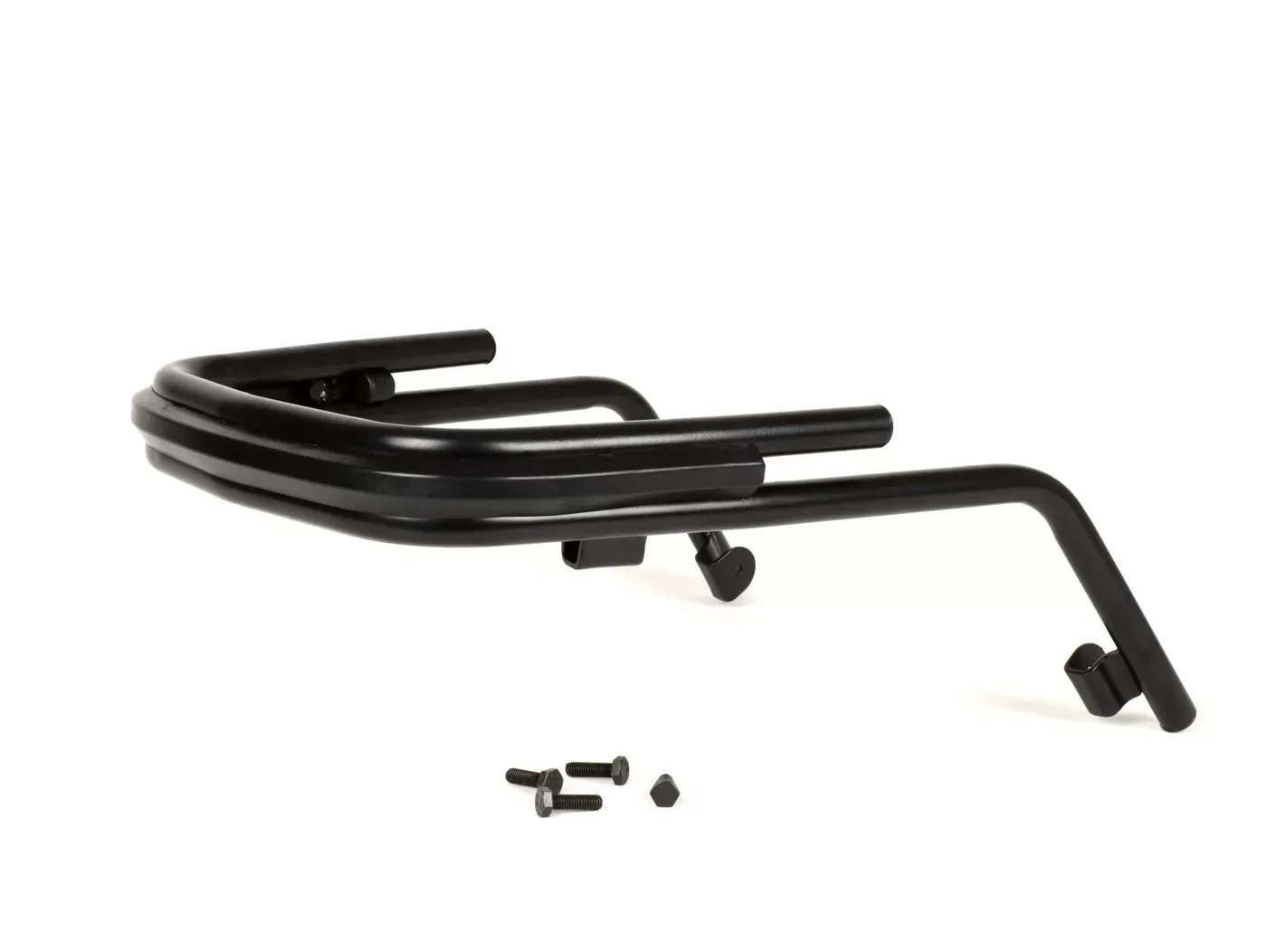 Bumper Voorzijde MOTO NOSTRA Vespa PX80, PX125, PX150, PX200, LML Star Stella Mat Zwart