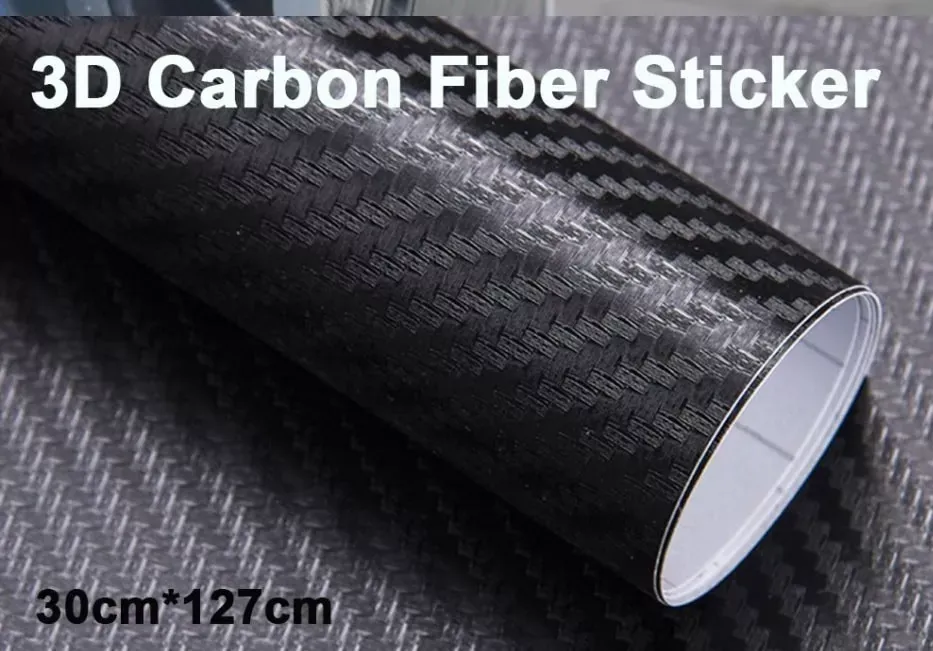 Carbon wrap / sticker (30x127cm)
