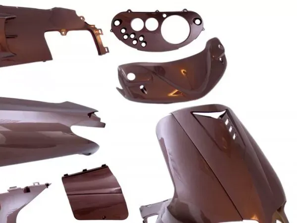 Carrosseriedelen Kit Edge 15 Stuks  Gilera Runner (2005)  Audi Bruin Metallic