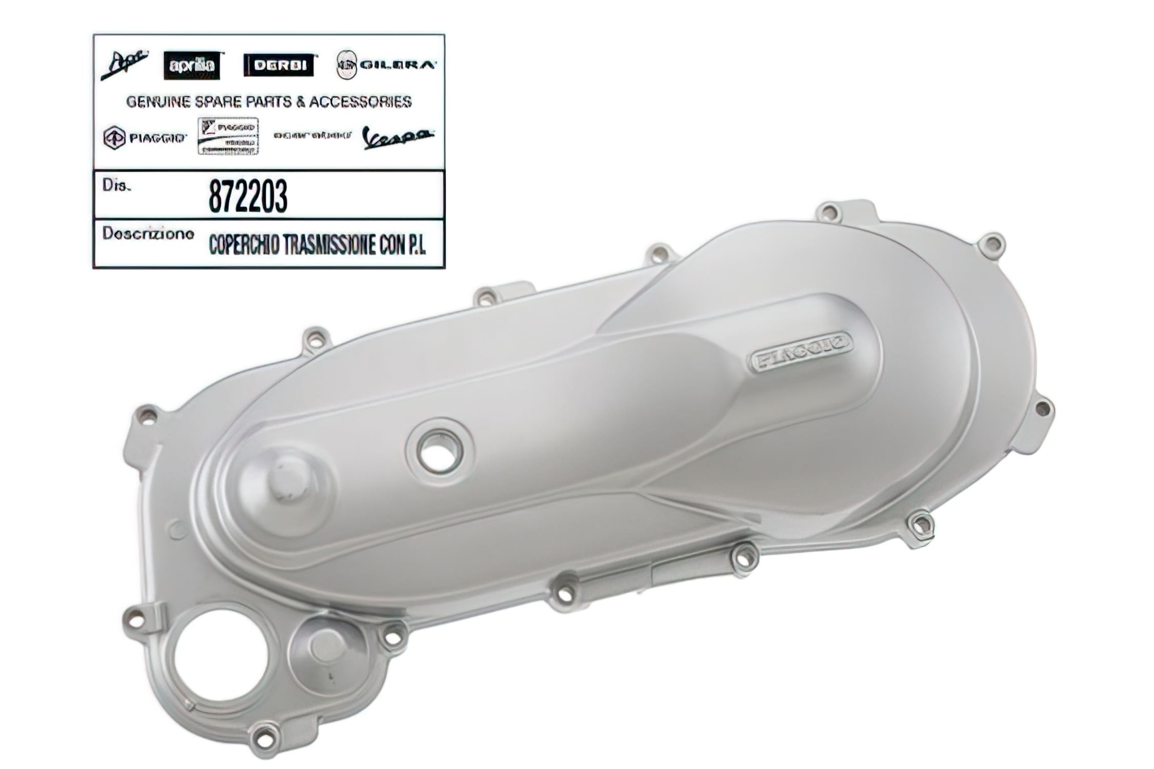 Carterkap Piaggio - Zip Type 3 / Zip 2000 (AC 2-takt)