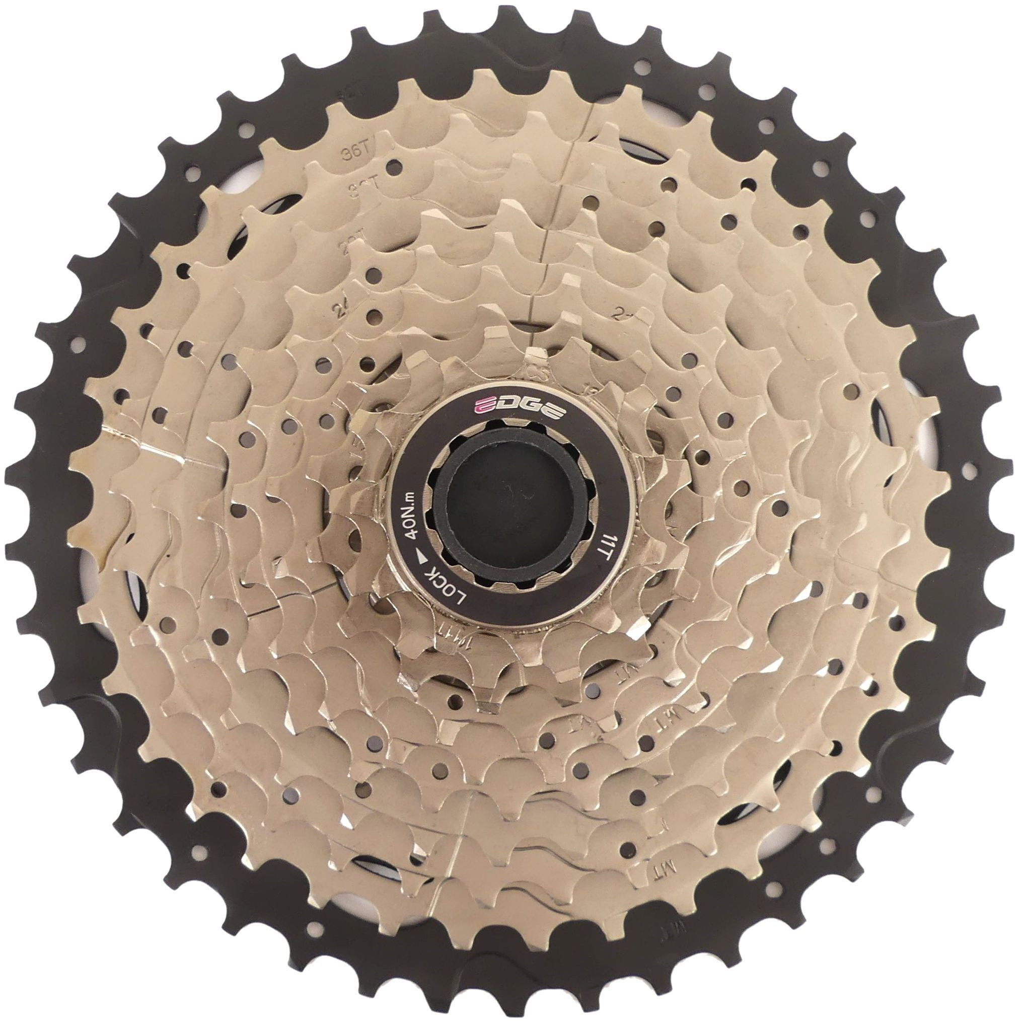 Cassette 10 Speed Edge CS-M6010 11-42T Zilver Zwart
