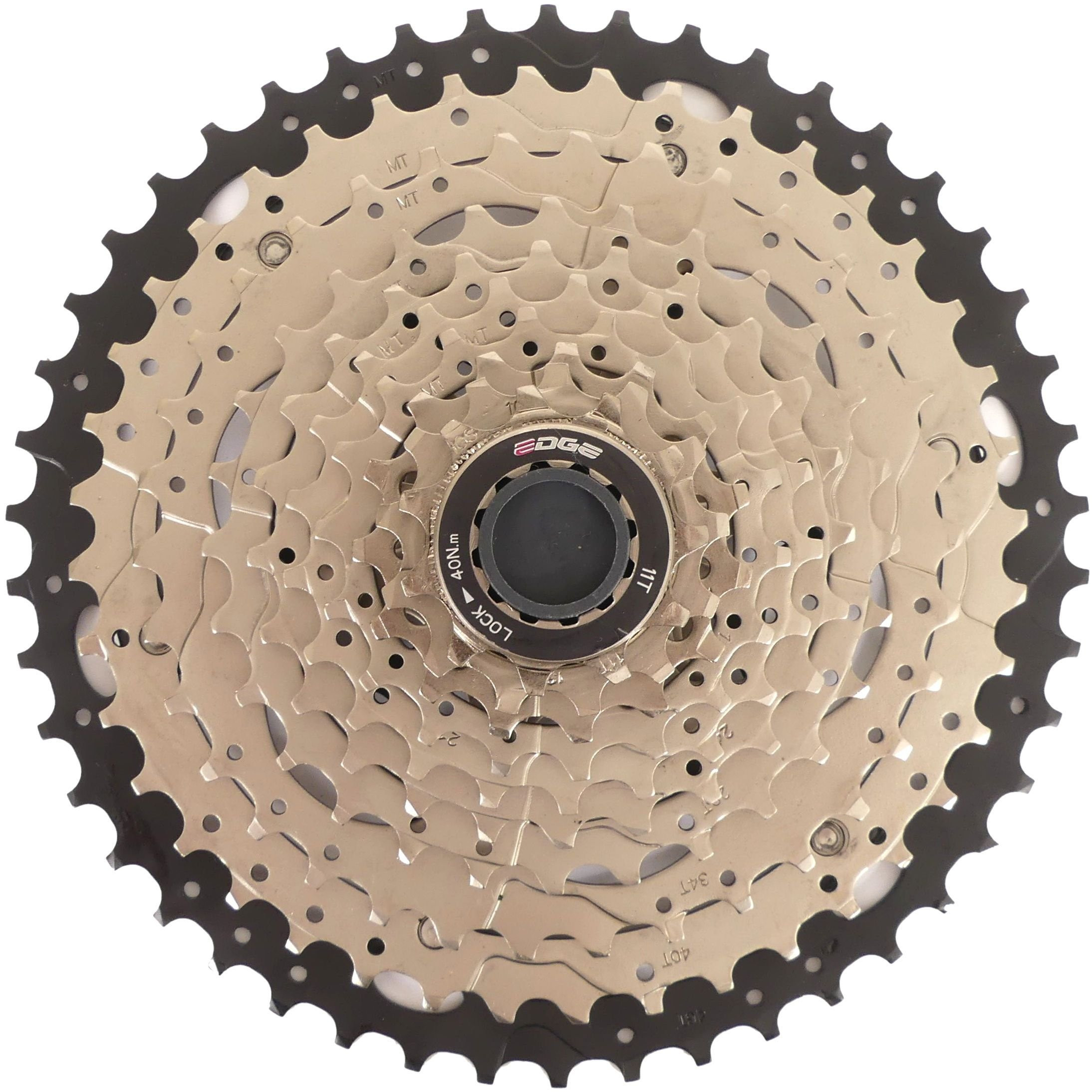 Cassette 10 Speed Edge CS-M6010 11-46T Zilver Zwart