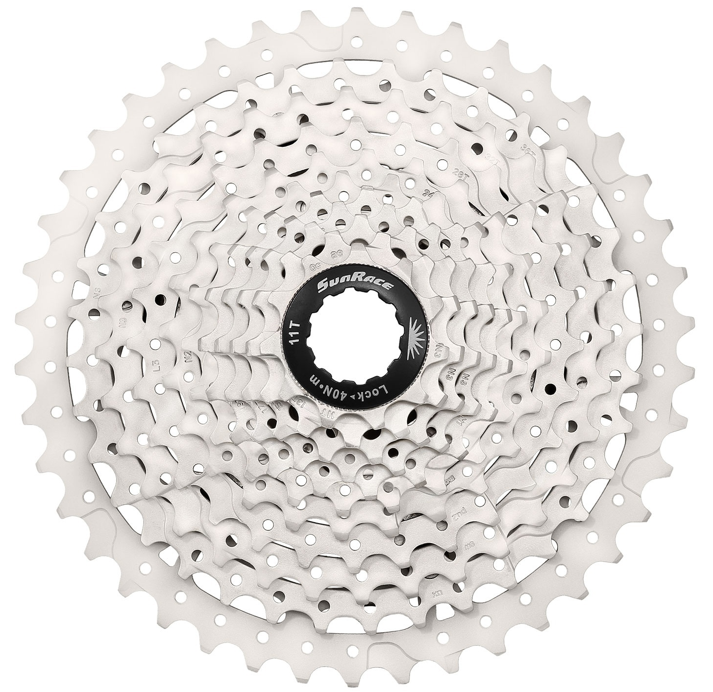 Cassette 10 Speed Sunrace CS-MS3 11-46T Zwart