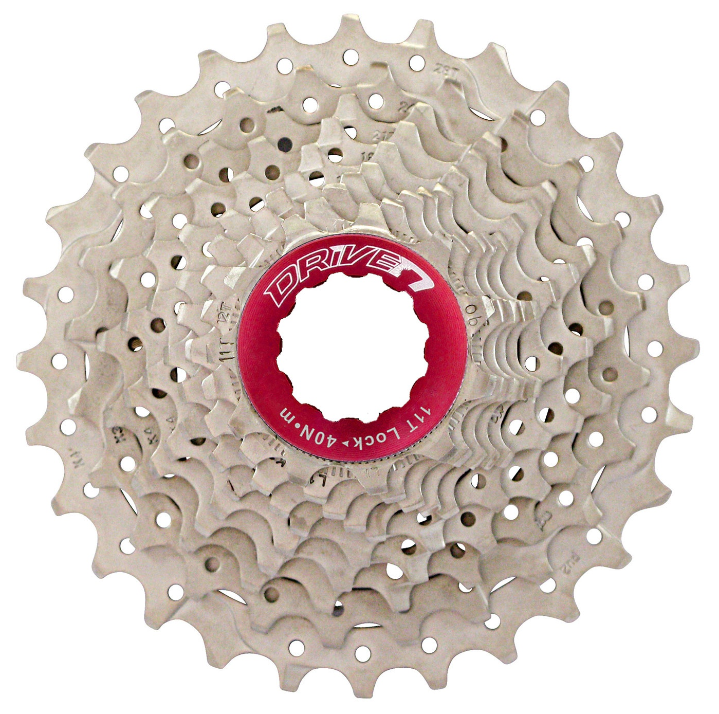 Cassette 10Sspeed Sunrace CSRX0 11-32T Metallic