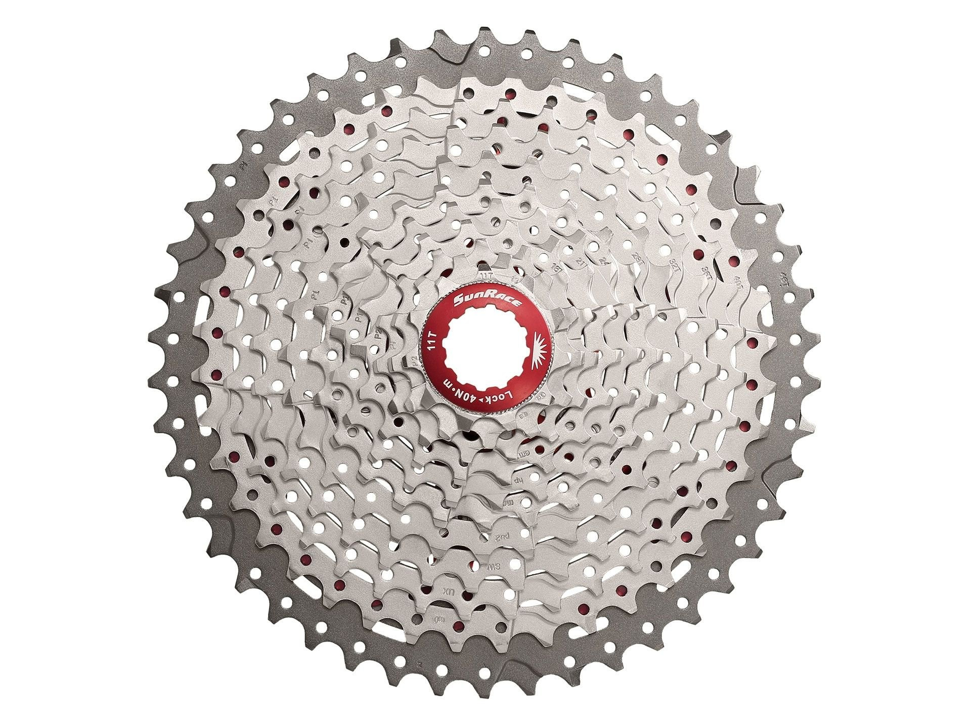Cassette 11 Speed SunRace CSMX8 11-46T Zilver