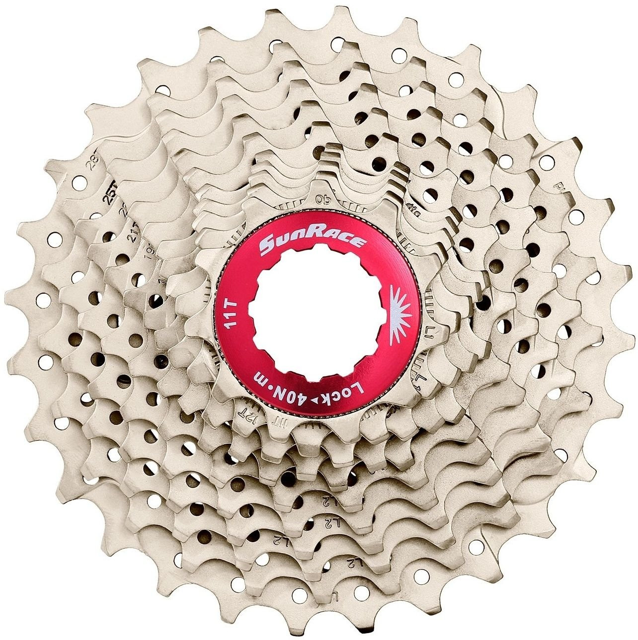 Cassette 11 Speed Sunrace CSRX1 11-25T Zilver