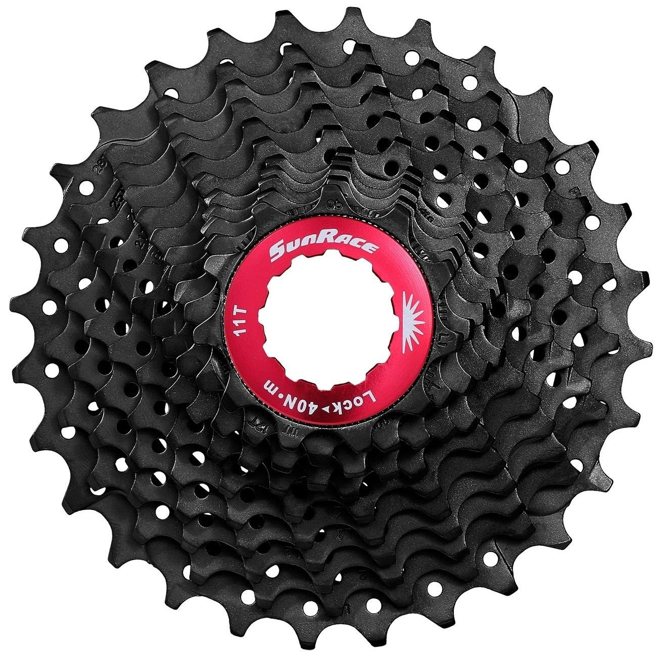 Cassette 11 Speed Sunrace CSRX1 11-25T Zwart