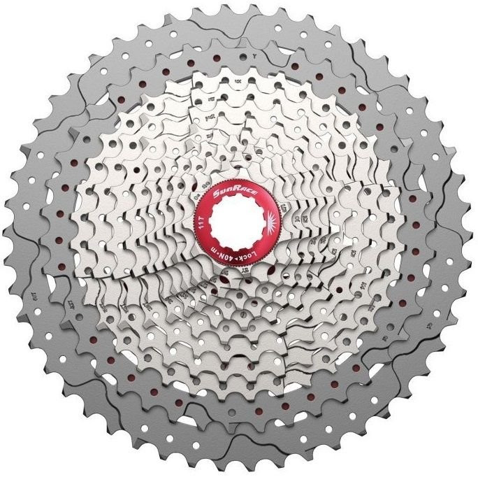 Cassette 12 Speed Sunrace CSMZ903 11-51T Zilver