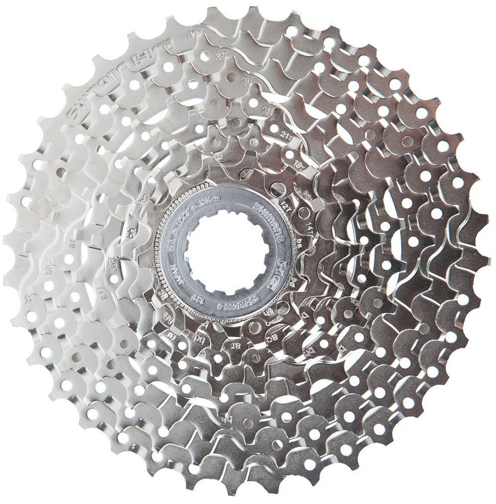 Cassette 9 Speed Shimano Alivio CS-HG400 11-34T Zilver