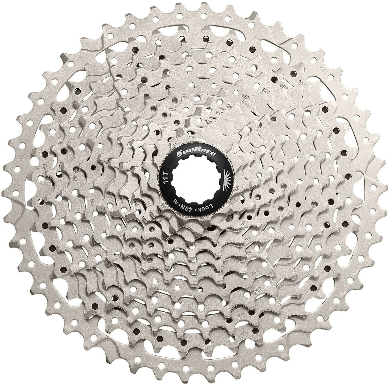 Cassette Sunrace CSMS8 11 Speed - 11-40T Zilver