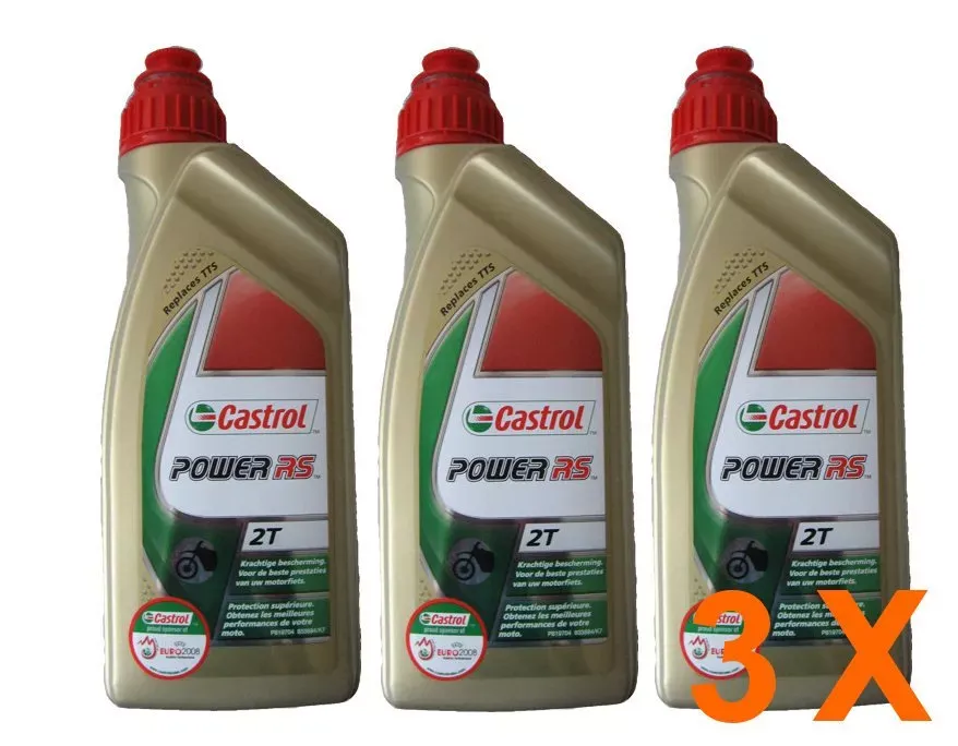 Castrol Power RS - Combo-deal  3 Flessen