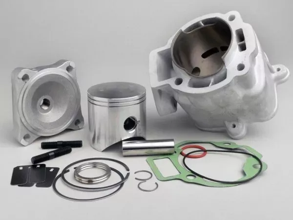 Cilinder Malossi 172 cc piaggio LC 180cc 2-takt (met kop)