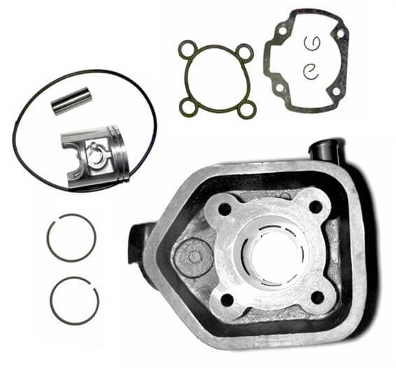 cilinder peugeot speedfight, verticaal lc motorblok