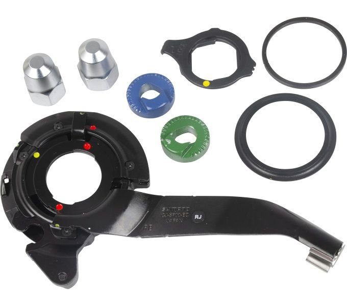 Componentenset 11 Speed Shimano Alfine Met Riemaandrijving SM-S700 8R/8L Verticaal Derailleurpad