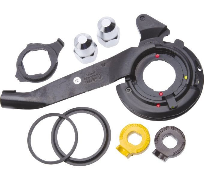 Componentenset 11 Speed Shimano Alfine SM-S700 5R/5L Horizontale Derailleurpad