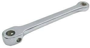 Crankarm Links Vinty Met Spie 170 mm Zilver