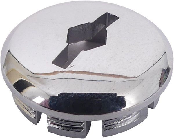 Crankdop Kunststof Zilver (25 Stuks)