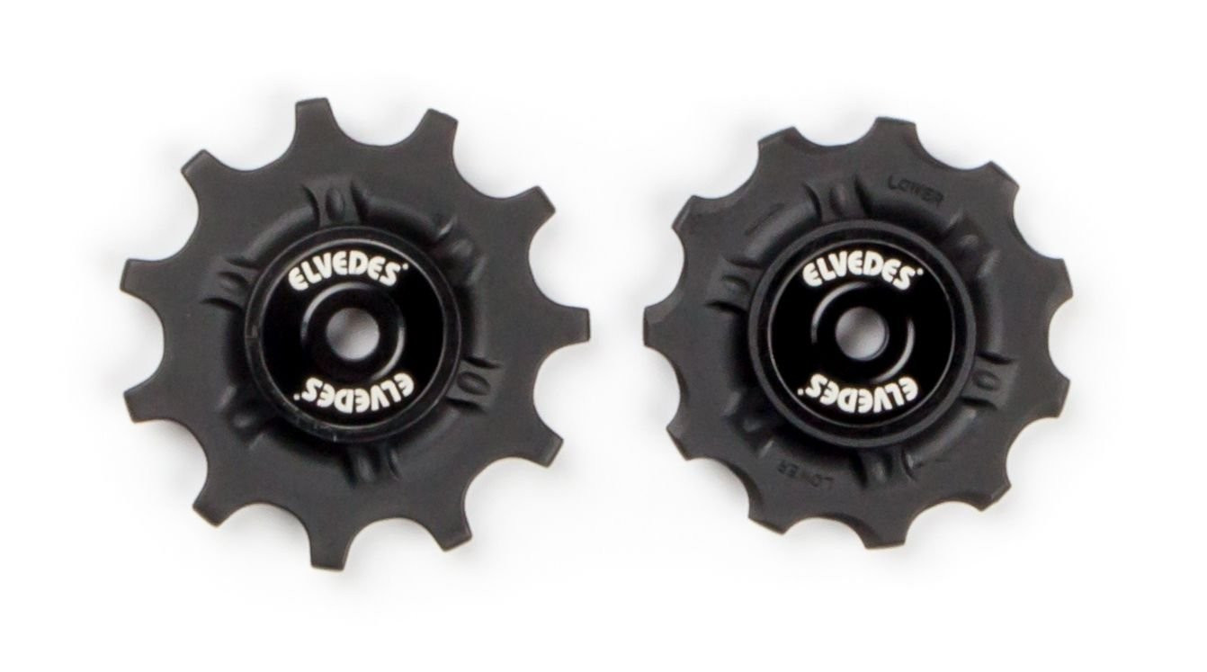Derailleurwieltjes 2 x 11 Tands Elvedes Met RVS Afgedichte Lagers