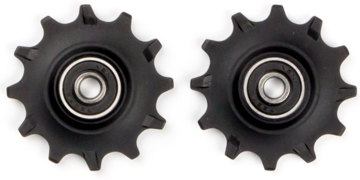 Derailleurwieltjes 2 x 12 Tands Elvedes Met Standaard Afgedichte Lagers