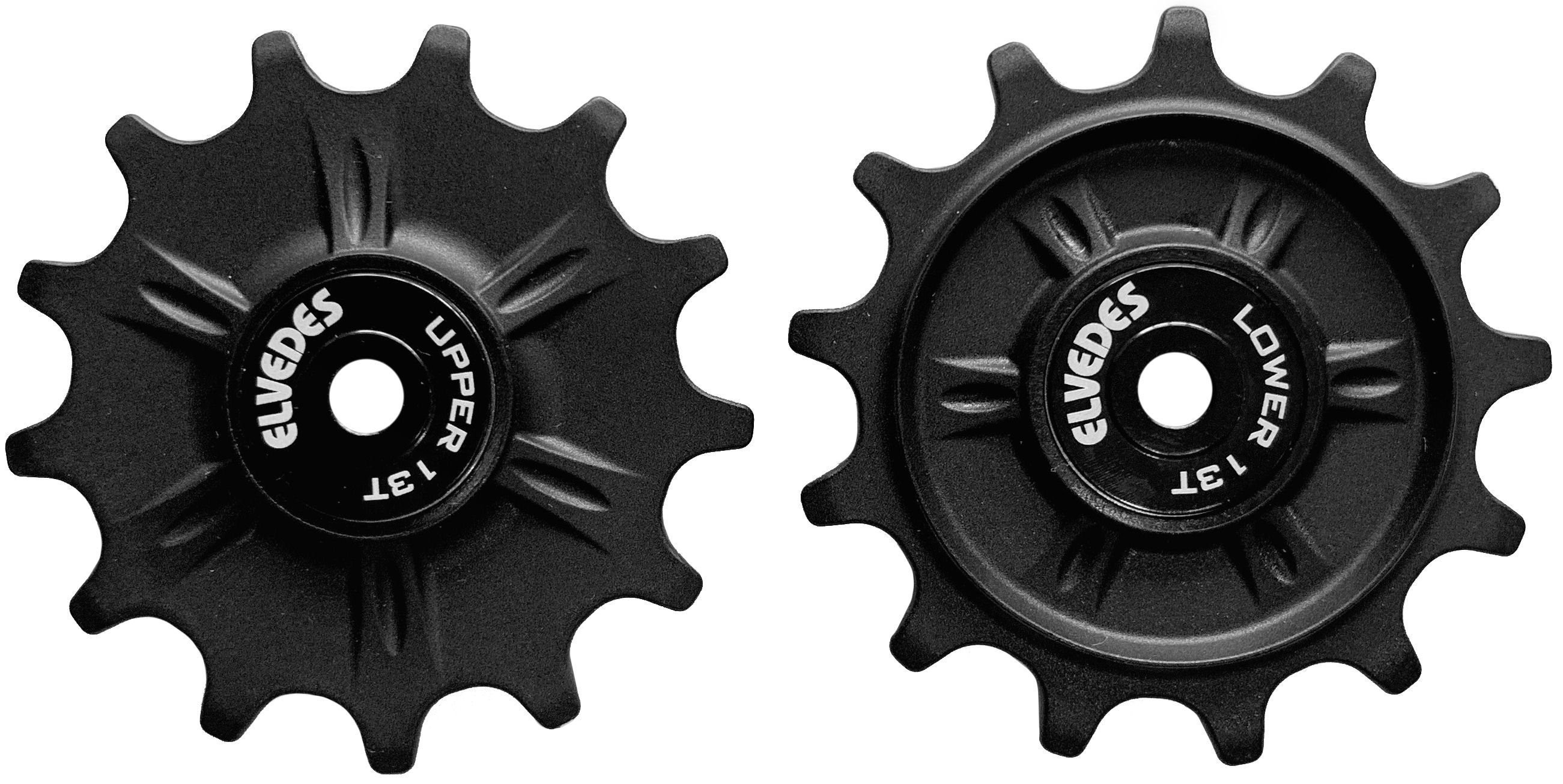 Derailleurwieltjes 2 x 13 Tands Elvedes Met Afgedichte Lagers Shimano RD-M9100/M8100/M7100