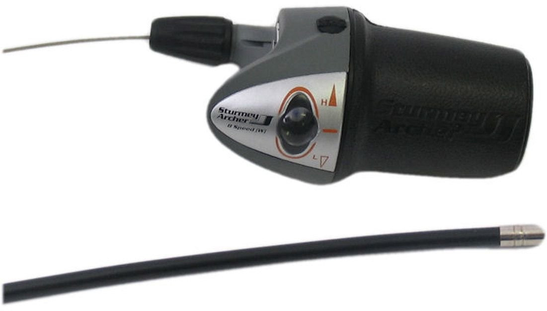 Draaiversteller 8 Speed Sturmey Archer HSJ-955 Twistgrip