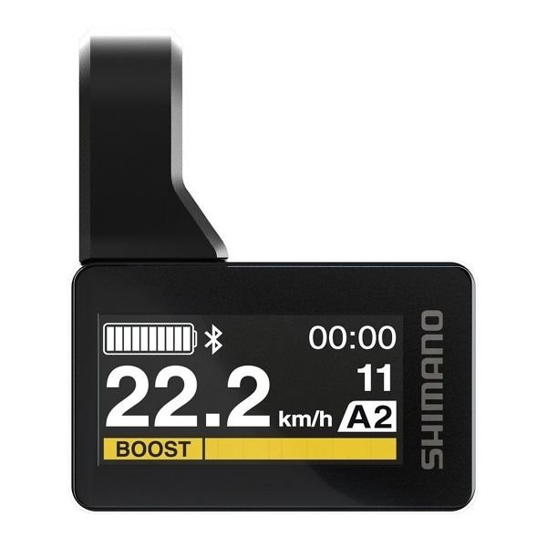 E-bike display Fietscomputer Shimano STEPS SC-E600 Inclusief Houder