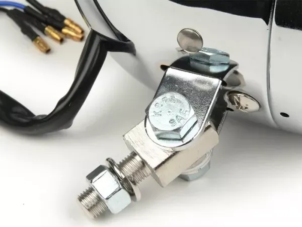 Extra Koplamp Universal ø Buiten 110mm ø Lens 90mm hs1 35 35w Chroom