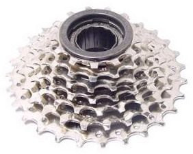 Freewheel 7 Speed Sunrace MFM30 13-28 Tands Chroom