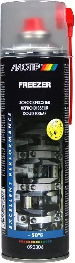 Freezer spray om lagers / krukas te bevriezen