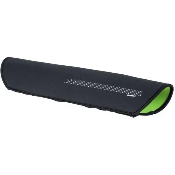 Geïntegreerde accuhoes Basil universeel - black/lime