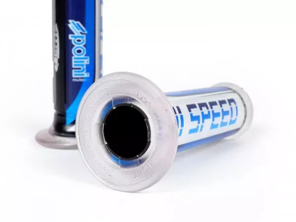 Handvatten Set Polini Hi Speed  Ø=22 24mm  Wit Blauw