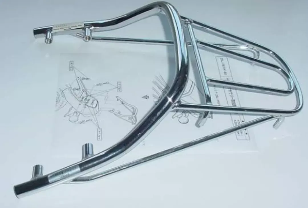 Achterdrager China Pico Chroom  