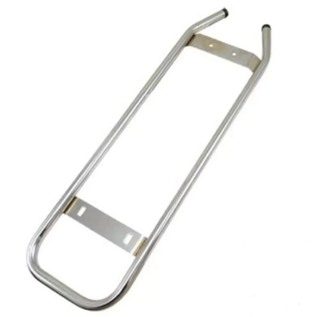 Achterdrager Peugeot 103SP/MVL Ronde Vorm Chroom** Tijdelijk niet leverbaar **	 